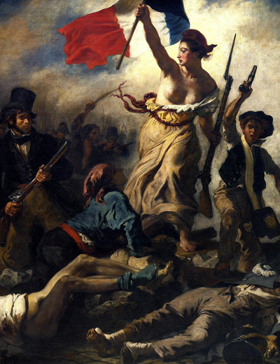 liberte-guidant-le-peuple-delacroix-visite-guidee-paris-revolution-francaise-guide-prive-bastille-robespierre-guides-tourisme-services - visiteguidée - Paris - GTS