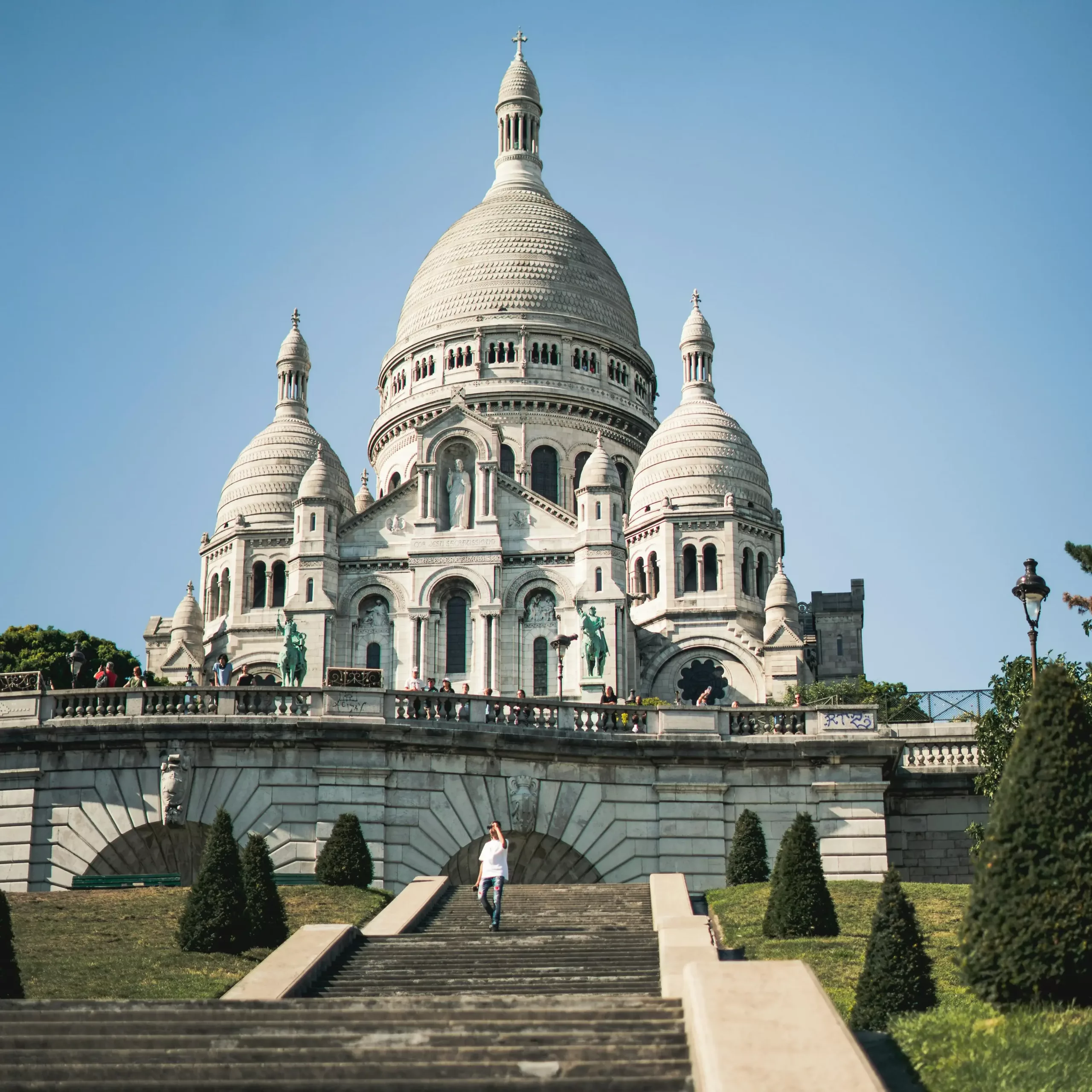 visite guidée Montmartre Sacré-Cœur escaliers Paris