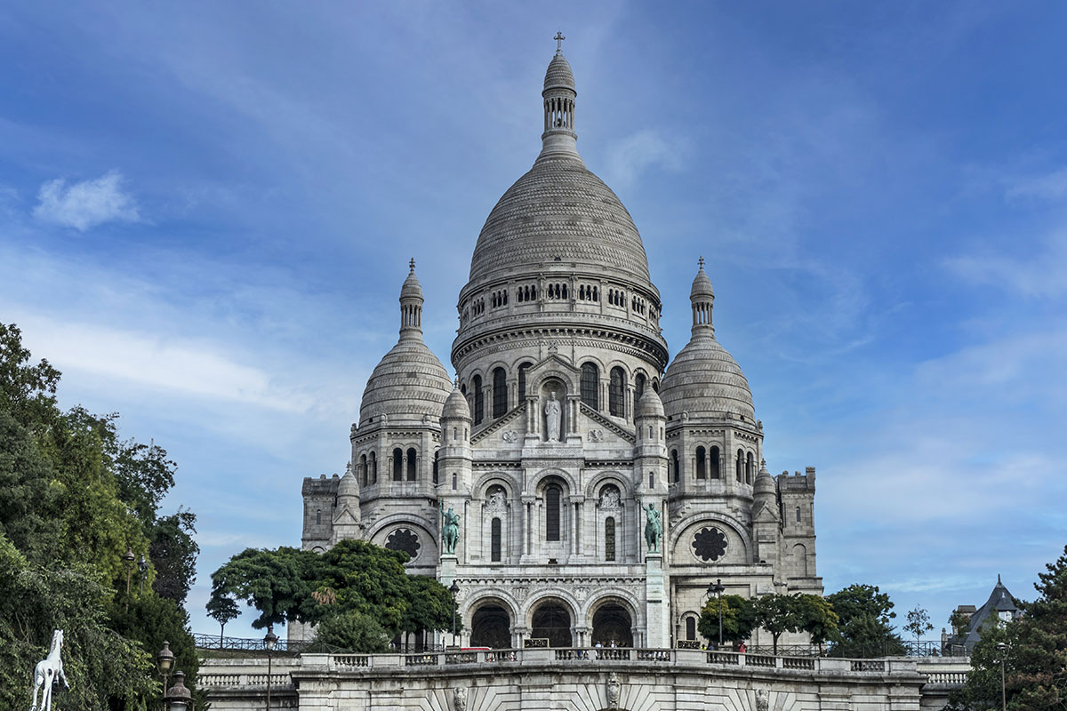 Basilique du sacré coeur à Paris